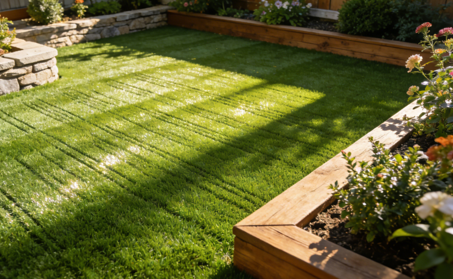 人造草坪VS天然草坪，庭院绿化该如何抉择？